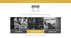 Desktop Screenshot of parkchurchdenver.org